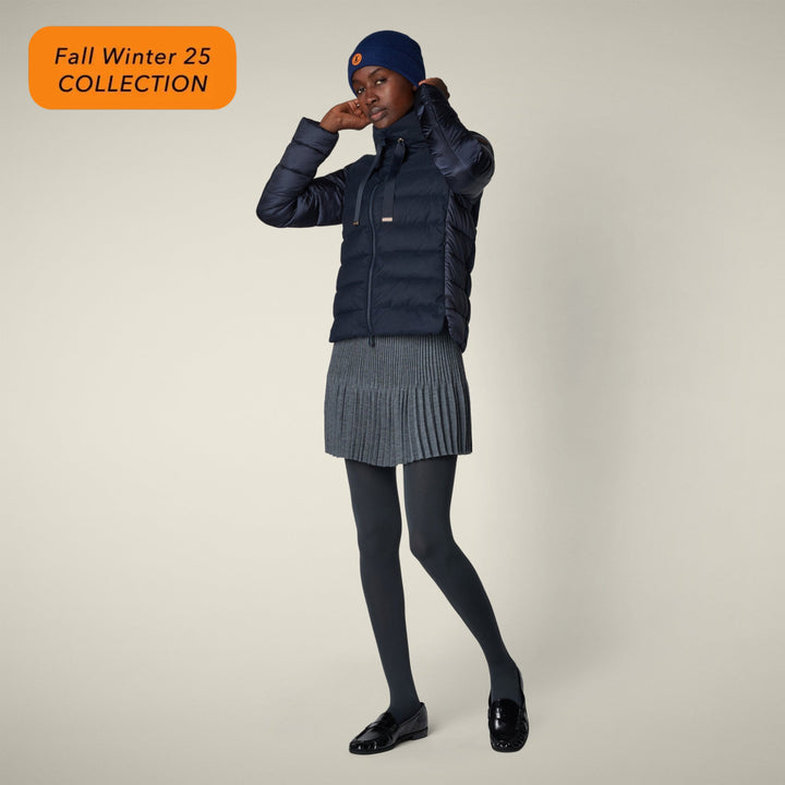 【WOMAN】SELIN D30520W FADE NAVY BLUE MELANGE / 1