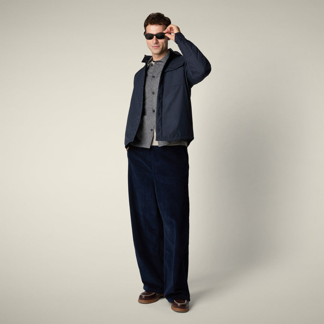 【MAN】STELLAN D30590M MIRO BLUE BLACK / M