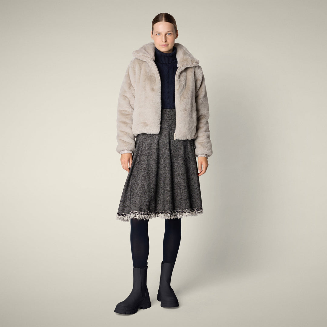 【WOMAN】JEON D31352W FURY RAINY BEIGE