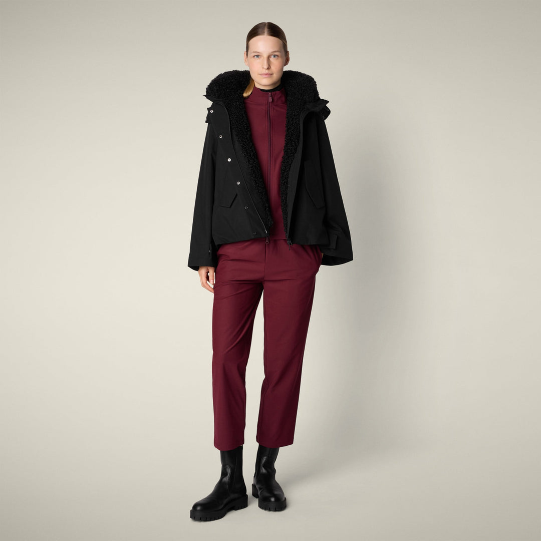【WOMAN】ORIANE D31881W GRIN BLACK / 1
