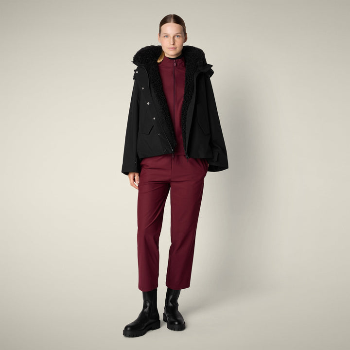 【WOMAN】ORIANE D31881W GRIN BLACK / 1
