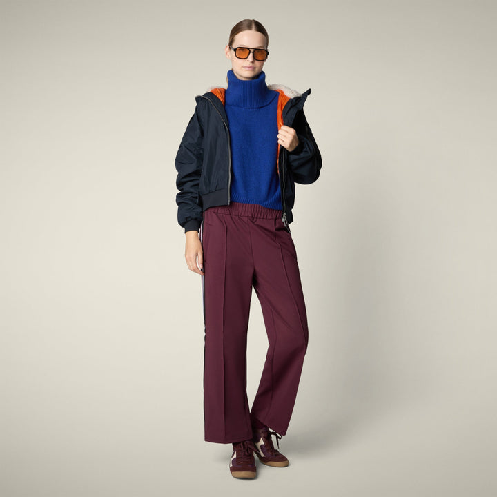 【WOMAN】GAGA D32343W TWIL BLUE BLACK / 1