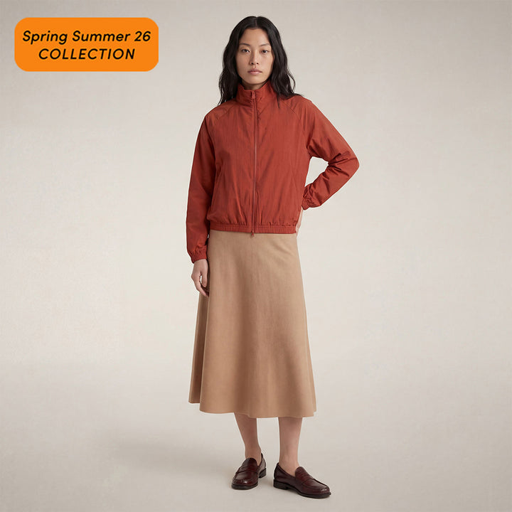 【WOMAN】OMW BOMBER W D32422W POBY※3月下旬販売予定