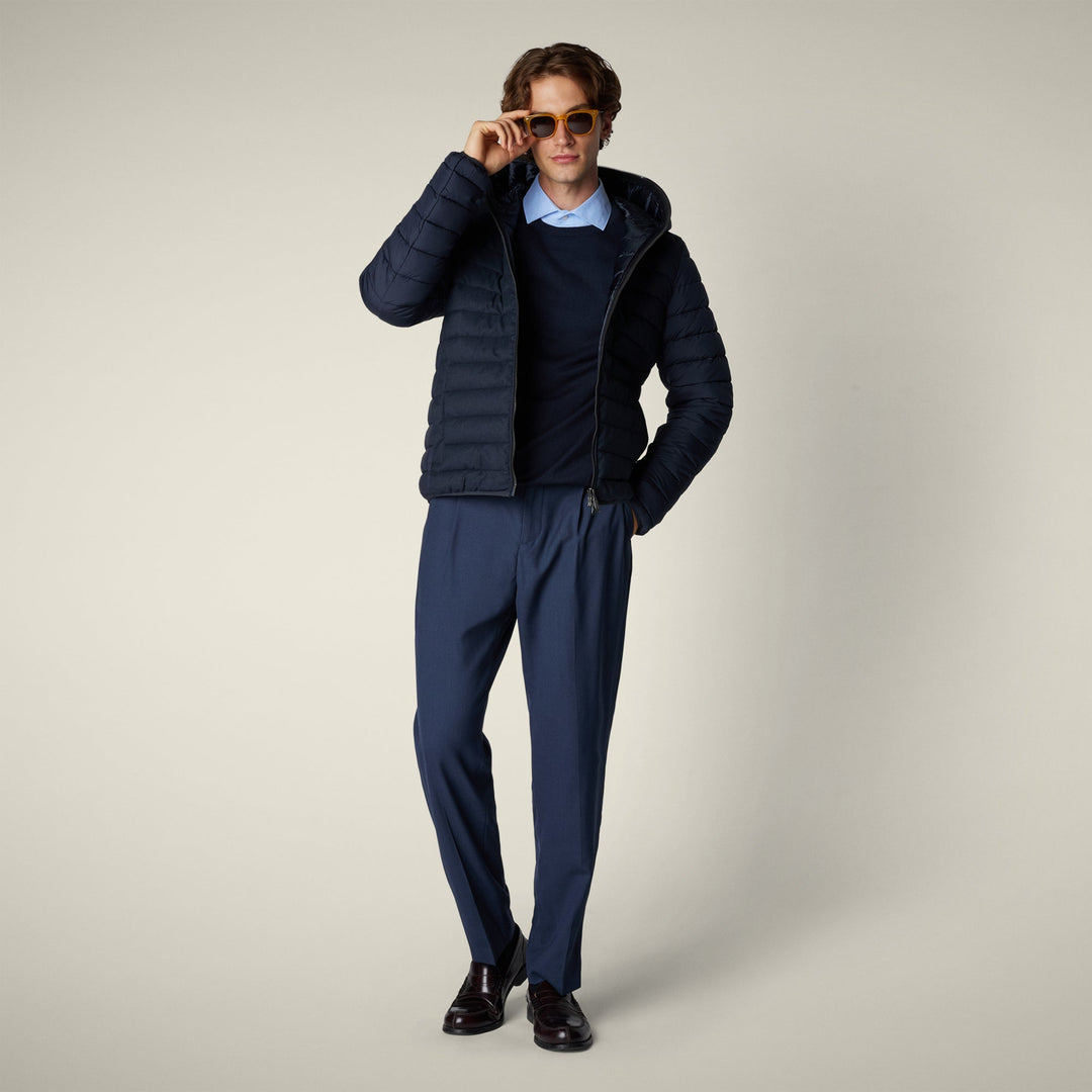 【MAN】MALCOM D32459M FLIM NAVY BLUE MELANGE / S