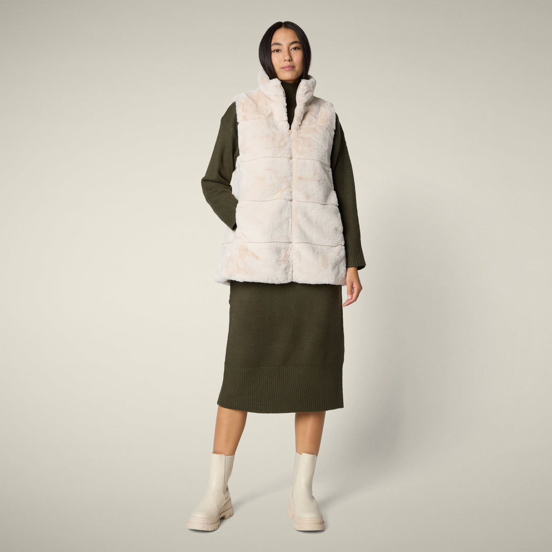 【WOMAN】NIVES D82493W FURY SHORE BEIGE / 1