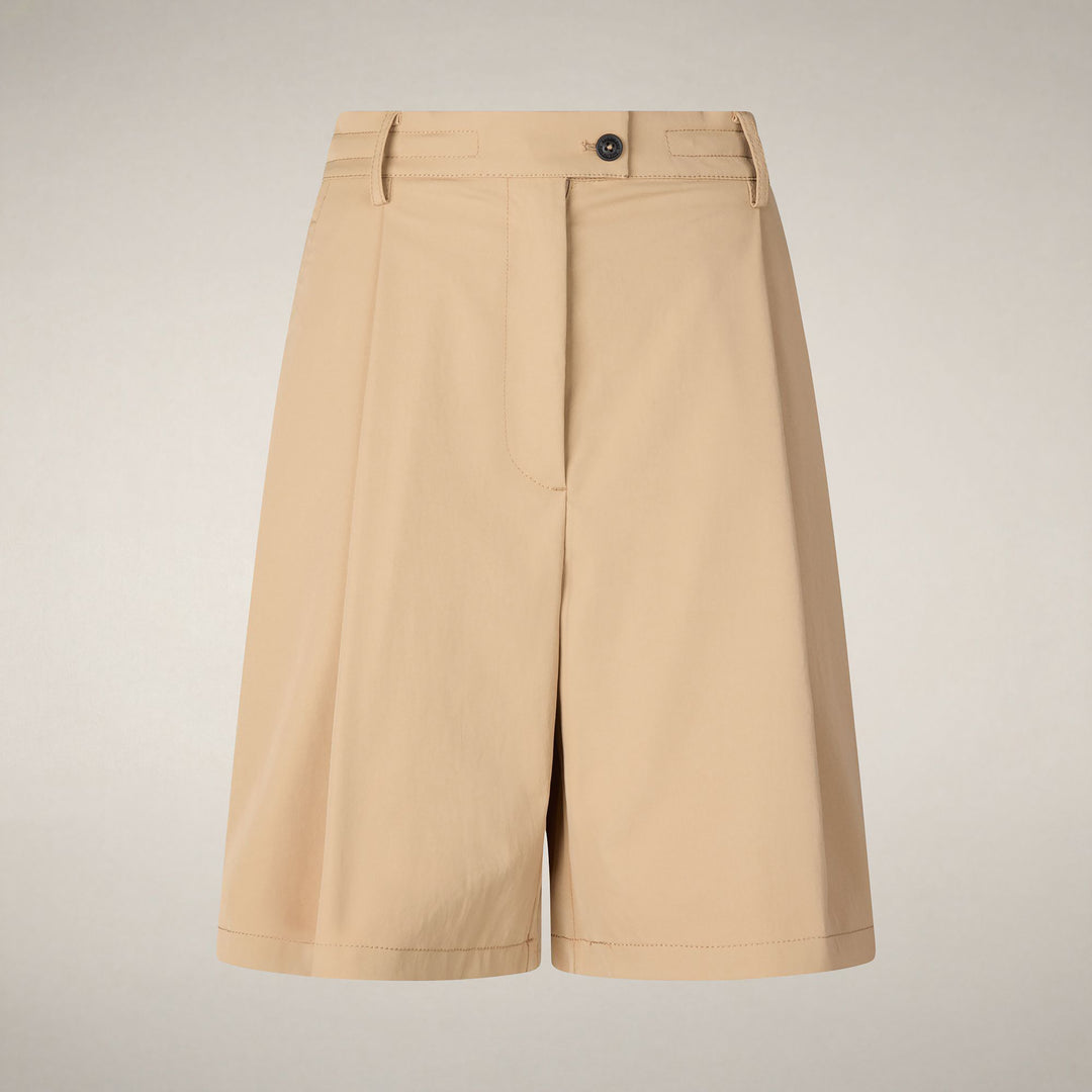 【WOMAN】ASAP PLEAT SHORTS W DB2055W GABA