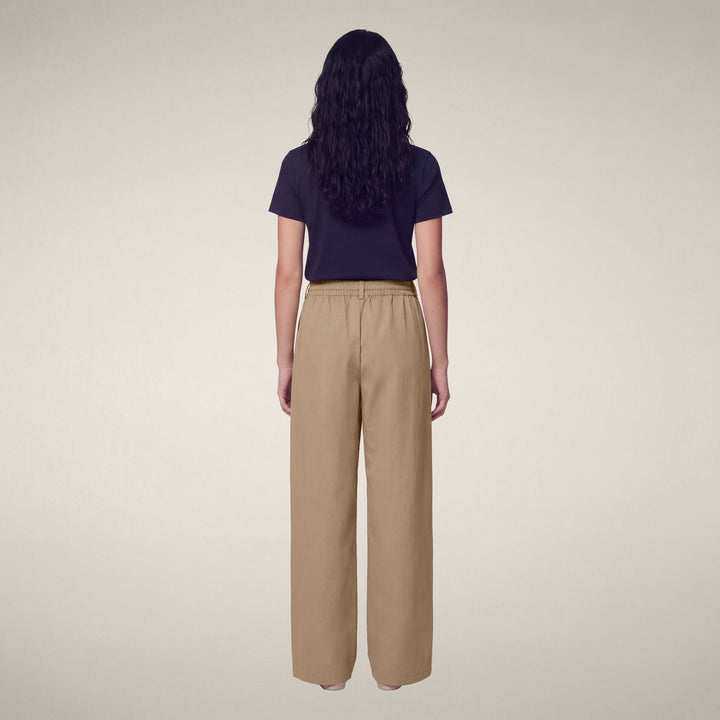 【WOMAN】ASAP PLEAT PANTS W DP2054W GABA※4月以降販売予定