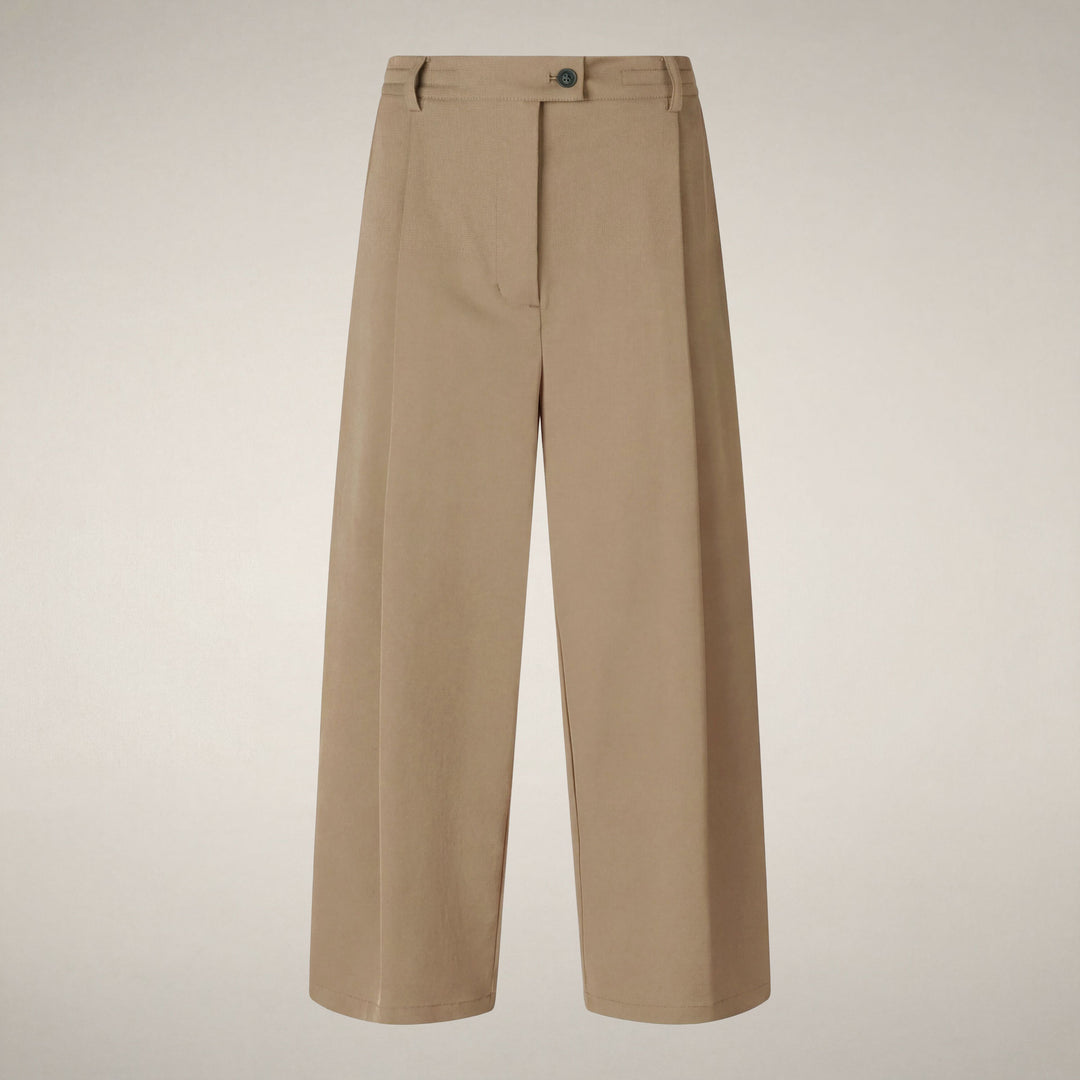 【WOMAN】ASAP PLEAT PANTS W DP2054W GABA※4月以降販売予定