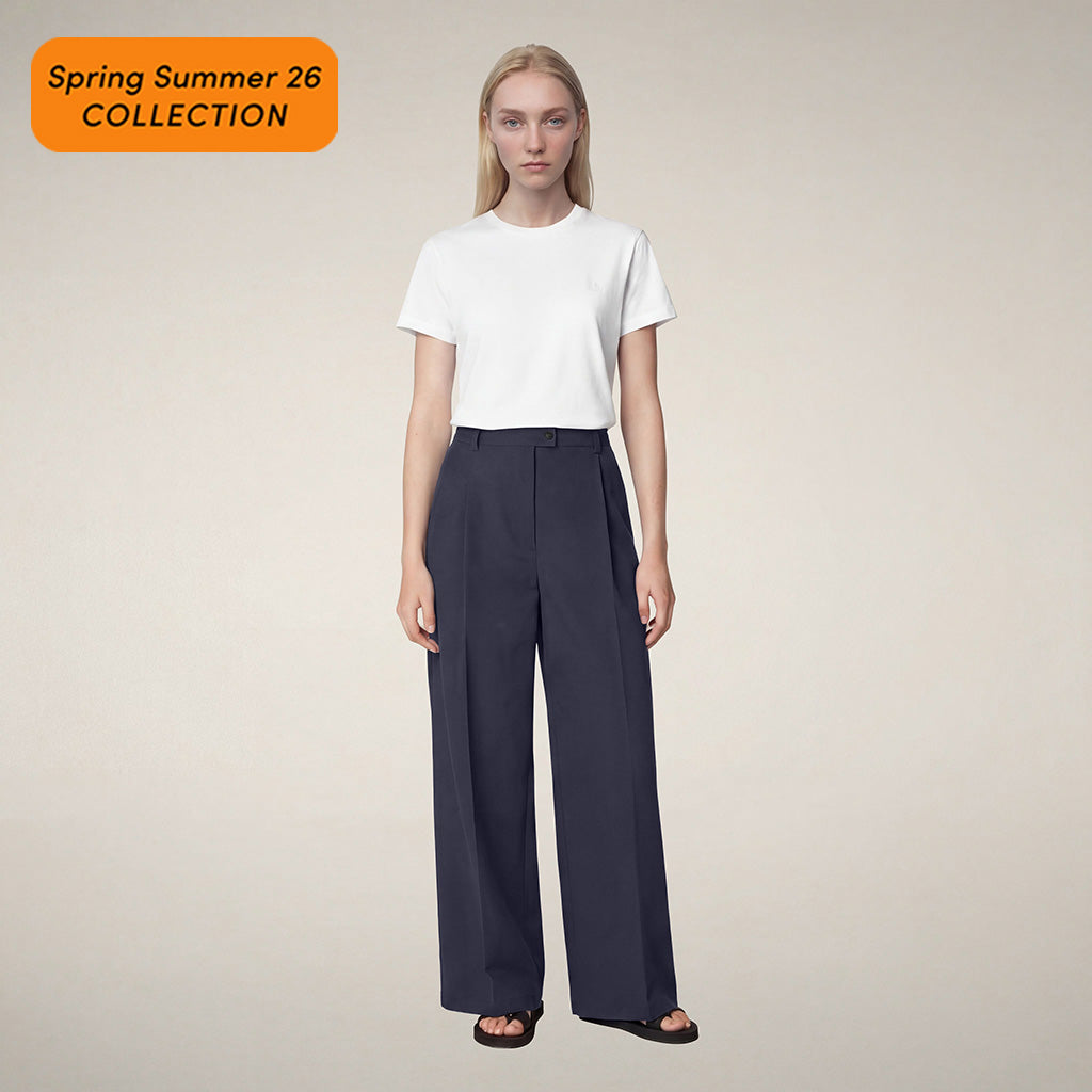 【WOMAN】ASAP PLEAT PANTS W DP2054W GABA※4月以降販売予定