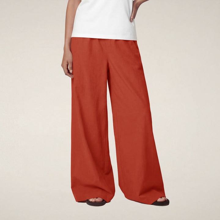 【WOMAN】OMW WIDE PANTS W DP2190W POBY※4月以降販売予定