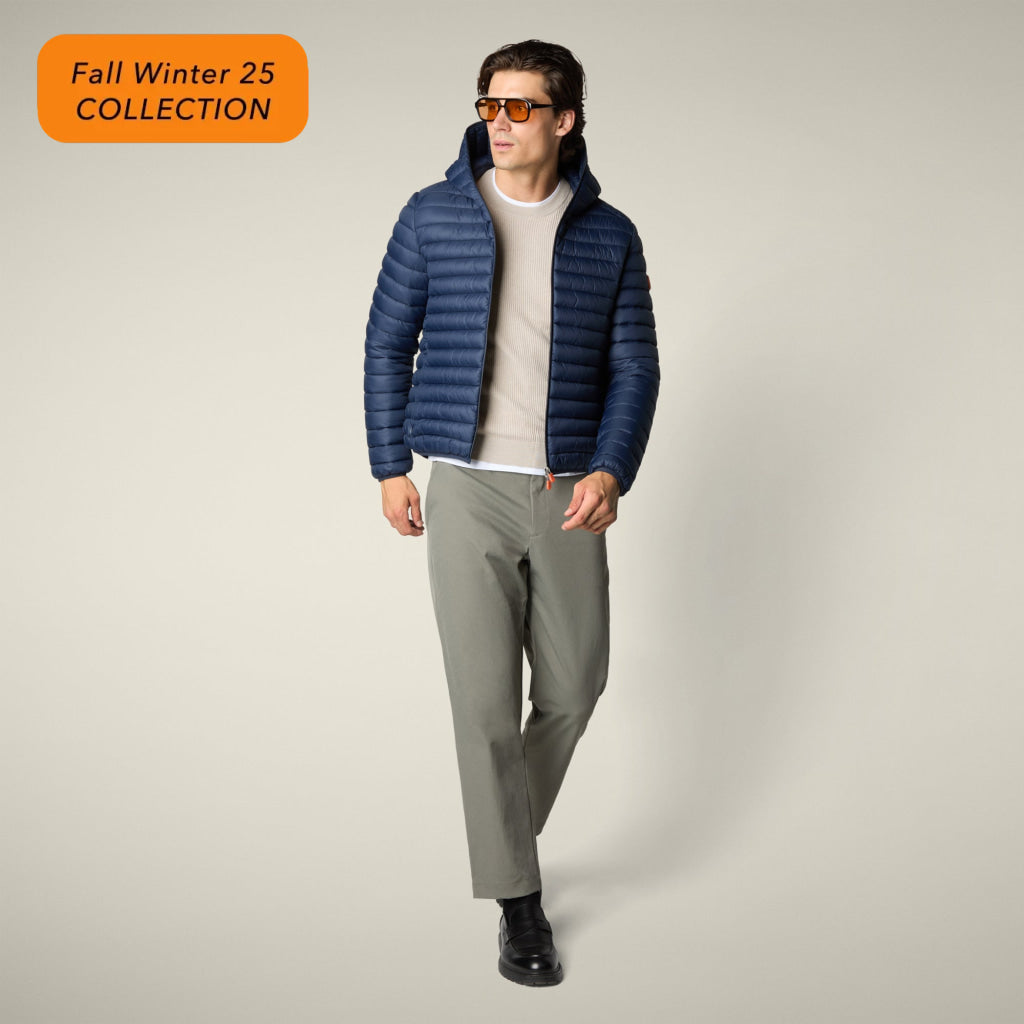 【MAN】DONALD D30650M GIGA NAVY BLUE / S