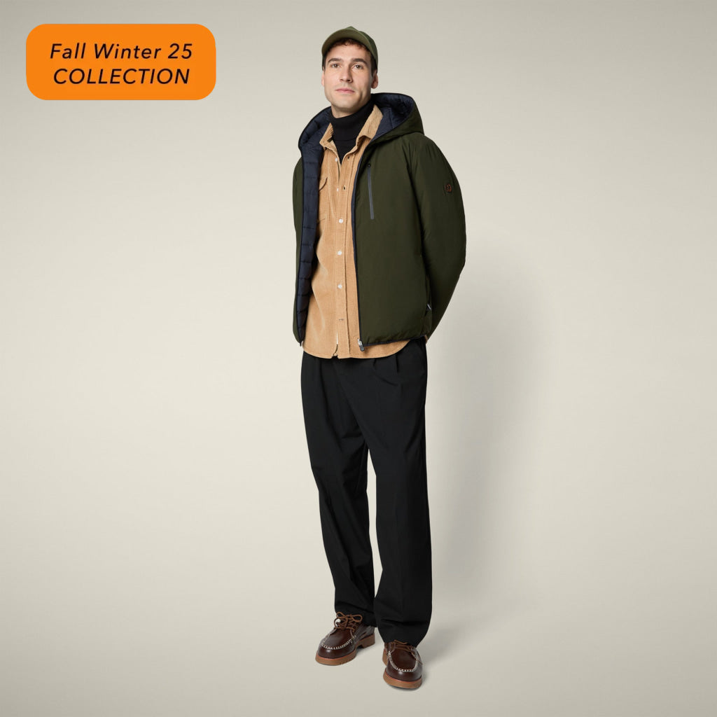 【MAN】EZRA D33600M MATT LAND GREEN / M