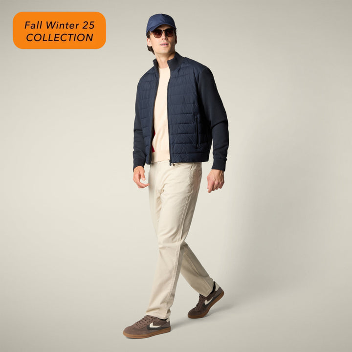 【MAN】SEDUM D31434M ROMI BLUE BLACK / S
