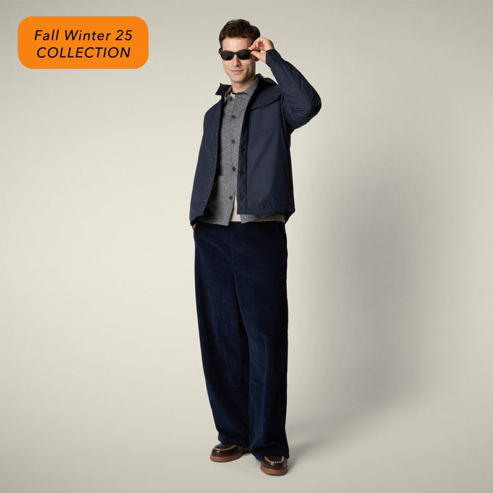 【MAN】STELLAN D30590M MIRO BLUE BLACK / M