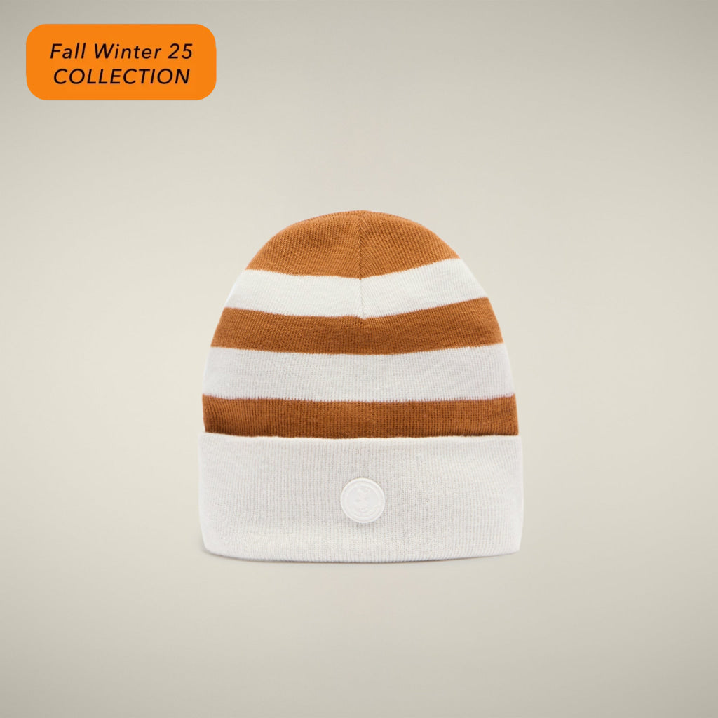 【MAN/WOMAN】ONI DY2503U STRI CARAMEL BROWN + OFF WHITE / F