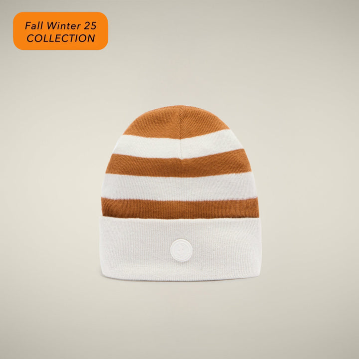 【MAN/WOMAN】ONI DY2503U STRI CARAMEL BROWN + OFF WHITE / F