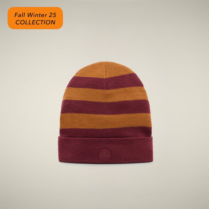 【MAN/WOMAN】ONI DY2503U STRI WINE RED + CARAMEL BROWN / F