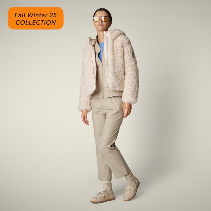 【WOMAN】DADA D32369W CURL SHORE BEIGE / 1
