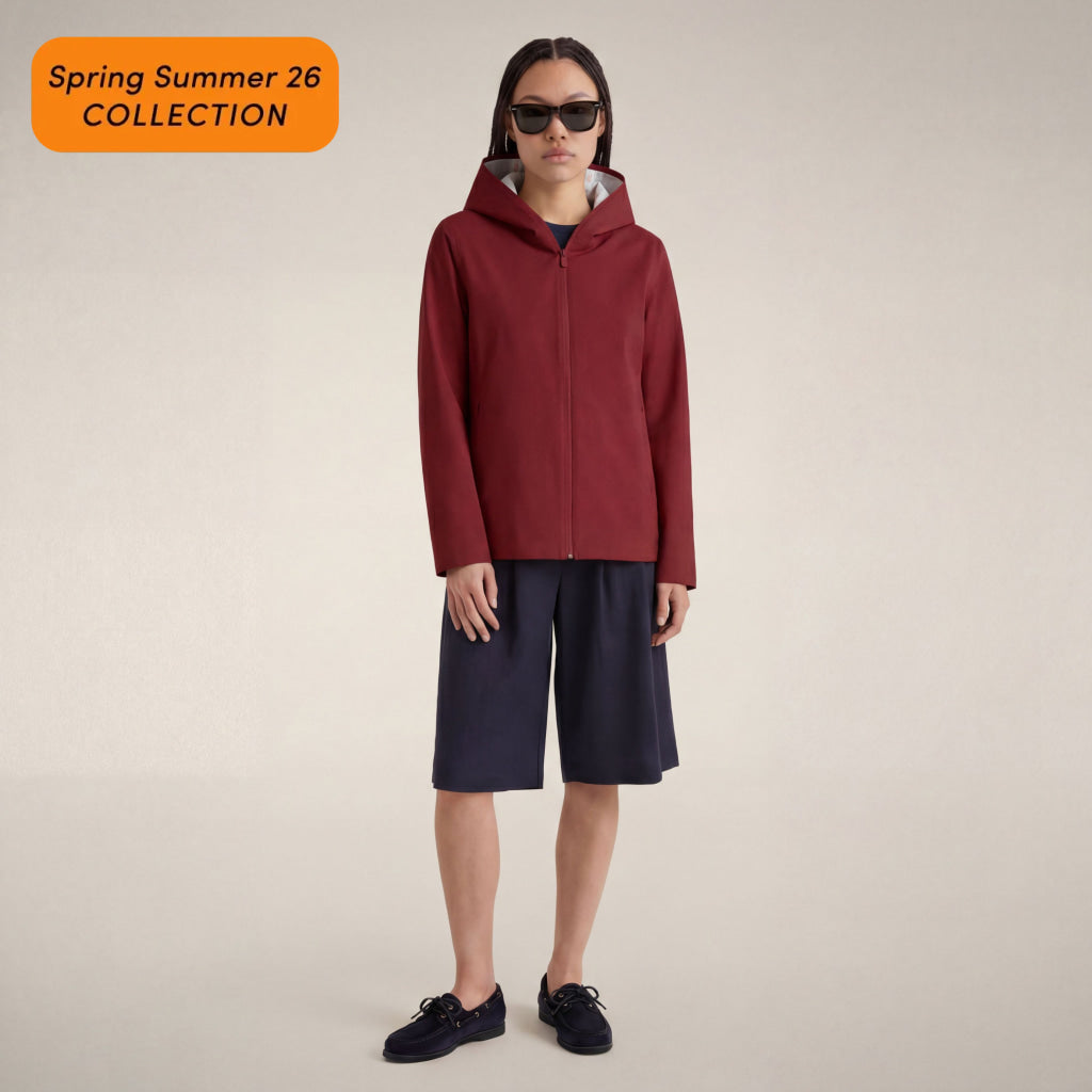 【WOMAN】DAWA D31153W DARK DARK RED / 1