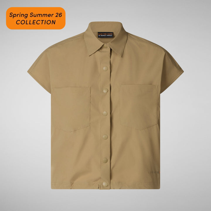 【WOMAN】EISHA D72745W FINO - KHAKI BROWN / 1