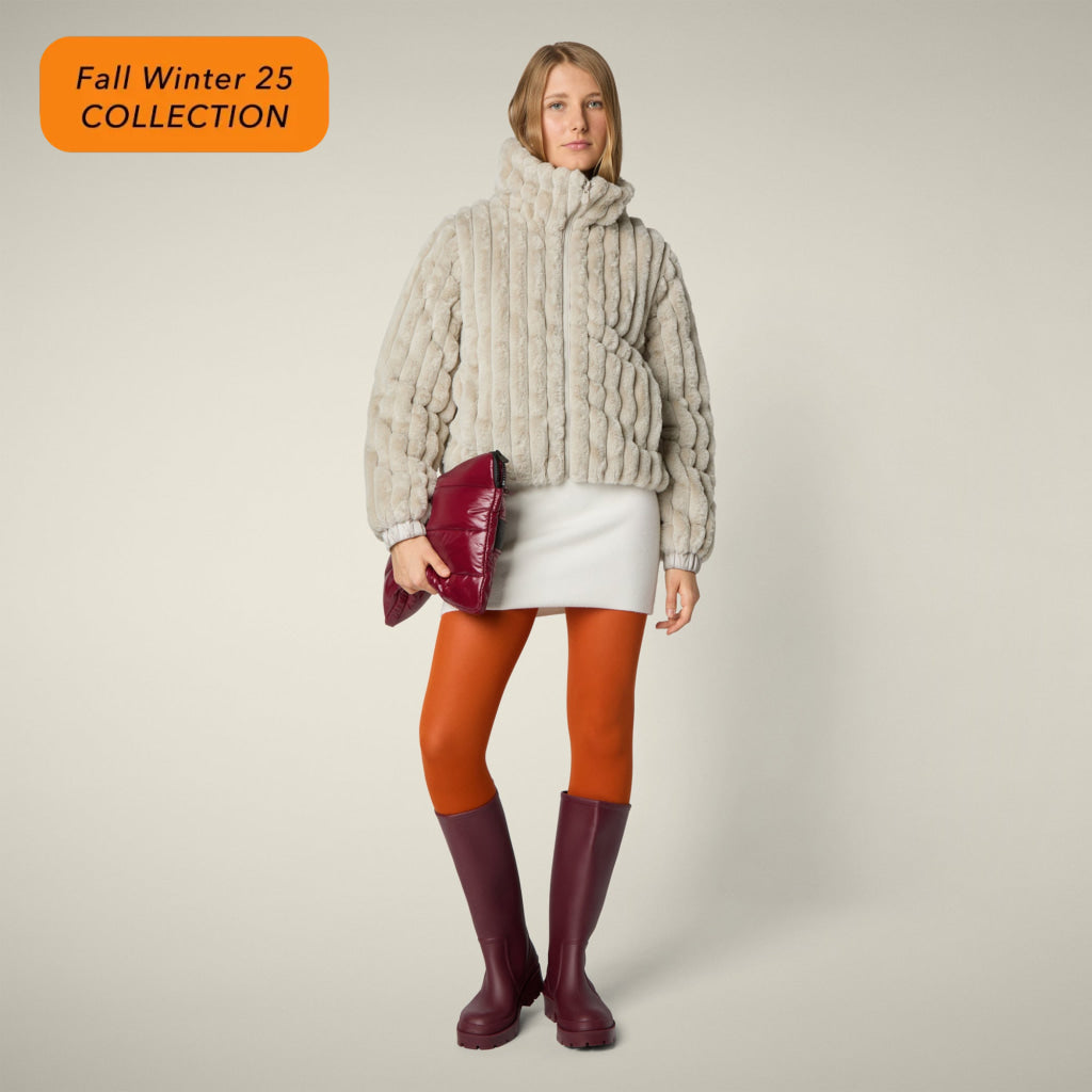 【WOMAN】ELINA D31352W VERY RAINY BEIGE / 1