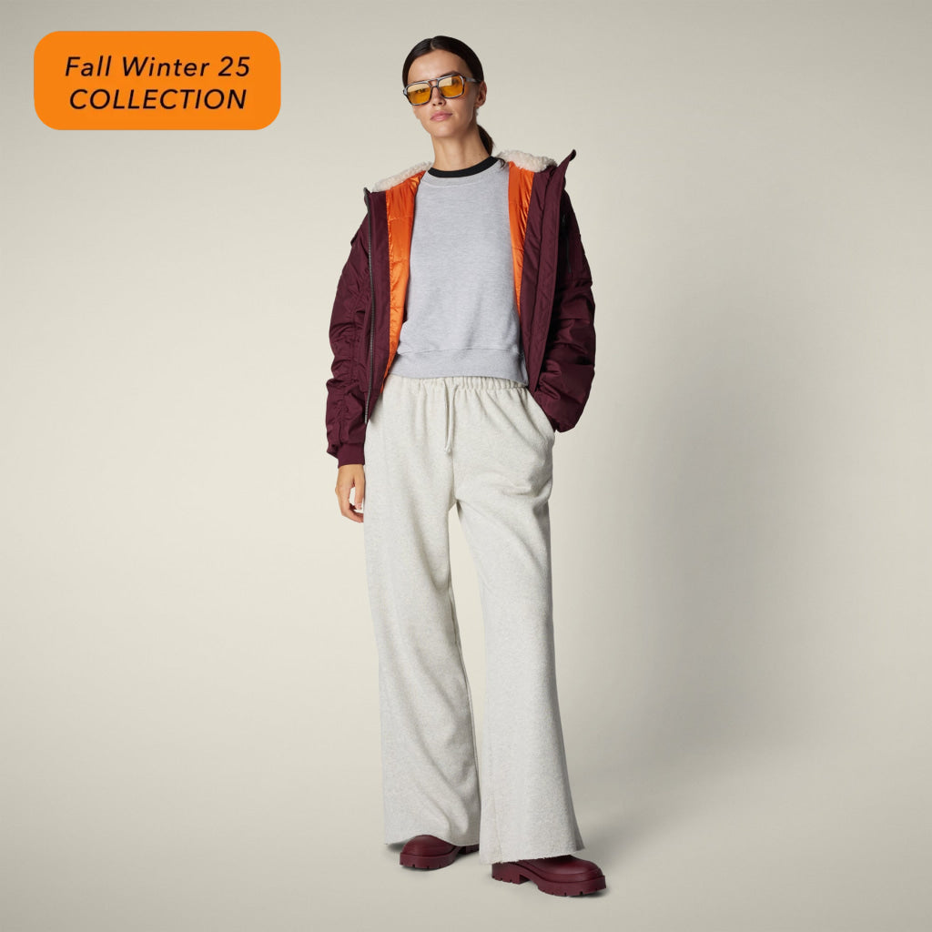 【WOMAN】GAGA D32343W TWIL WINE RED / 1