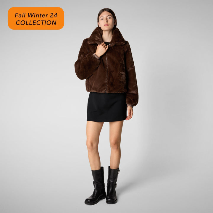 【Woman】 Jeon D31352W Fury Teddy Brown / 0