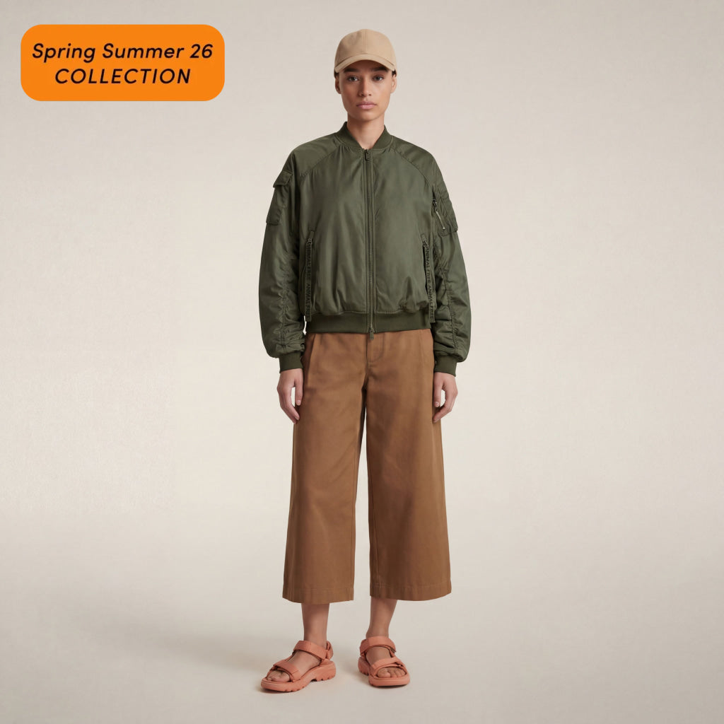 【WOMAN】LIL D32105W TWIL※2月下旬販売予定 DUSTY OLIVE / 1