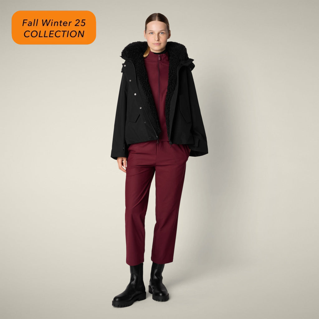 【WOMAN】ORIANE D31881W GRIN BLACK / 1
